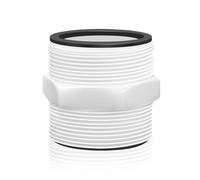 Adaptador Manguera Piscina, Conector Manguera de Piscina de 38 mm con Juntas Anillos, Conector de 2 Vías, Accesorios Piscinas Desmontables, Accesorios Compatibles con In-tex y Coleman (1 PCS)