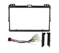 Adaptador Marco para Radio 9 Pulgadas Y 2 DIN para Toyota para Land Cruiser para Prado 120 Reproductor DVD Estéreo para Panel Instrumentos