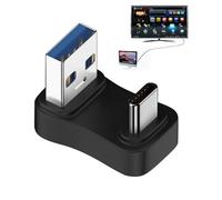 Adaptador masculino USB C - Tipo de tapón, un | Palabra de convertidor de mini de aluminio compacto, fácil cable de transferencia para el cargador portátil U Disco de bolsillo de bolsillo de bolsi