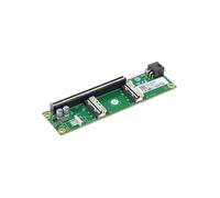 Adaptador MCIOs a PCIe 5.0 para tarjetas gráficas y de red PCIe soporta X16 ranuras conectores de metal PC