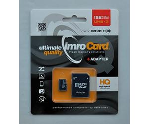 Adaptador Memory Card Imro Microsd 128Gb / Class 10 Uhs3