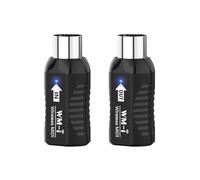 Adaptador midi inalámbrico recargable recargable receptor de transmisor de audio de 2.4GHz de 2.4GHz para instrumentos de viento teclado piano conector portátil midi cargación USB