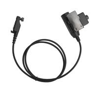 Adaptador militar táctico PTT para radio Kenwood Unidad universal Push To Talk Material PVC Fácil Plug and Play Resistente al agua y a la humedad