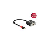 Adaptador Mini DisplayPort a HDMI - DELOCK - 62735 - 20 cm - Negro - Convertidor de video