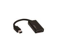 Adaptador Mini DP a HDMI - STARTECH - Convertidor - Ultra HD 4K - Negro - M/F