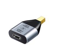 Adaptador Mini DP a USB-C, Soporta 4K@60Hz, Compatible con Dispositivos Mini DisplayPort