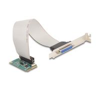 Adaptador Mini PCI Express Delock 95275 paralelo DB-25 hembra para PC