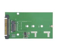 Adaptador Mini PCIe mSATA SSD a disco duro SATA III con soporte para NVMe M Key y compatibilidad con interfaz SFF-8639 para placas base Intel y