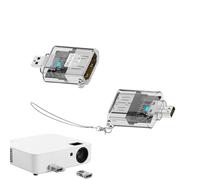 Adaptador mini tipo C: conector portátil transparente Plug and Play, cabezal C para teléfono inteligente, conversión compacta, diseño de enchufe duradero | Práctico adaptador tipo C para lecto