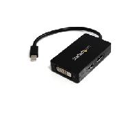 Startech Mini Displayport To Displayport Dvi Hdmi Adapter One Size Black
