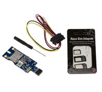 Adaptador Minipcie A USB 9 Pin Interna para Módulo LTE Wwan - Ranura SIM 3G 4G