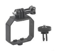 Adaptador Montura Superior para dji para mini 5 Pro Trípode Adaptador | ABS , ajuste ángulo amplio, compatible trípode 1/4, negro para mate, compacto