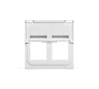 Adaptador MOSAIC enchufe doble KEYSTONE blanco 078610