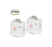 Adaptador Motion Plus - Terceros - Mando Wii - Blanco - 2 piezas - Compatible con Nunchuk