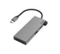 Adaptador múltiple. USB-C, 6 puertos, 2xUSB-A, USB-C, HDMI™, SD, microSD