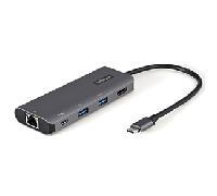 StarTech.com - Adaptador Multipuertos USB C - Mini Docking Station USB Tipo C con HDMI de 4K 30Hz - con PD de 100W - con Hub Lad