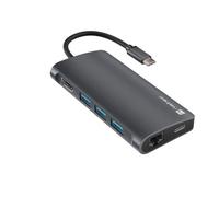 Adaptador multipuerto Fowler 2 V2 USB-C-HUB USB 3.0 3X NMP-2162