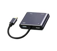 Adaptador multipuerto USB C para teléfono, convertidor tipo C, concentradores USB C portátiles