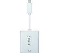 Adaptador NanoCable USB-C M para DisplayPort F 15 CM Aluminio
