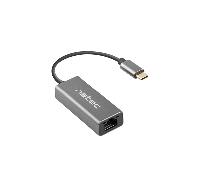 ADAPTADOR NATEC CRICKET USB-C 3.1 A ETHERNET RJ45 1GB