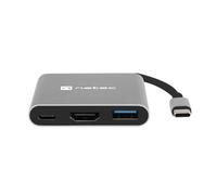 ADAPTADOR NATEC MULTIPUERTO USB-C A USB 3.0 HDMI 4K