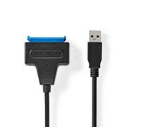 Adaptador Nedis CCGB75100BK05 USB-A a SATA 22-Pin 0,3 m Negro