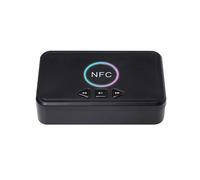 Adaptador NFC BT5.0 Receptor de Audio Inalámbrico Transmisor Jack 3.5mm AUX 2 RCA Sonido Estéreo para Altavoz Auriculares