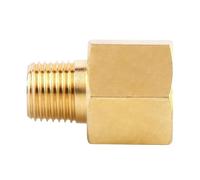 Adaptador NPT 1/8 a 1/4 - Adaptador de manguera de tubo Convertir reductor de latón de rosca | Adaptador de instalación de tuberías de latón de uso múltiple resistente al calor para camión de