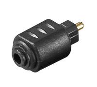 Adaptador Óptico Jack 3.5mm (Mini Toslink) Hembra - Toslink Macho