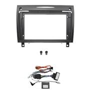 Adaptador Panel Frontal 9 Pulgadas 22,86 Cm para Benz SLK R171 2006-2010 Decodificador Caja CANbus Kit Instalación Radio Android(Frame Cable Canbus)