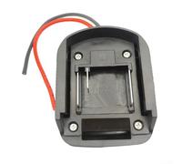 Adaptador para 18 V BL1830 BL1430 BL1860, soporte de montaje de herramienta eléctrica, bloque de terminales de conector, kit de bricolaje para robótica RC, herramientas eléctricas, plástico negro