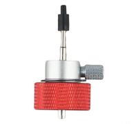 Adaptador para acoplador de tanque de gas verde con puerto de aceite de silicona para ayudar a los procedimientos de recarga y aplicaciones de gas (rejilla)