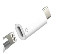 Adaptador para Apple Pencil Lightning Hembra USB C a Cargador Cable para iPad 10ª Generación 1ª Generación Carga Cable Accesorio Conector Conector Punta Ipencil Enchufe Pro Recambio Stylus Consejos