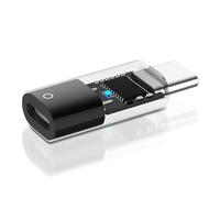 Adaptador para Apple Pencil USB C, USB-C a Lightning Adaptador para Apple Pencil 1st Gen, Compatible con iPad 10th Gen y iPad 11 (A16), emparejamiento Bluetooth, carga sin cable, tamaño compacto