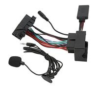 Adaptador para Automóvil, Adaptador para Automóvil Adaptador Auxiliar para Automóvil con Micrófono ABS para C5 C6 C8 C2 C3