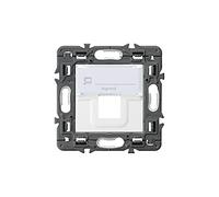 Adaptador para bases telefónicas/informáticas RJ45 para 1 conector Keystone, modelo Valena Next, color blanco, 6 x 8,5 x 8,5 centímetros (referencia: Legrand 741277)