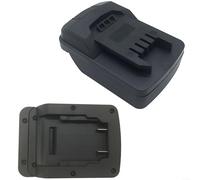 Adaptador para baterías Dewalt para DCB200 que permite su uso con PARKSIDE X20V TEAM Power Tool Adaptador de batería de iones de litio con función antideslizante de seguridad