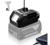 Adaptador para Bosch GBA batería convertidor a para herramientas eléctricas | Cargador con salida USB y tipo C