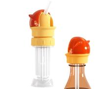 Adaptador Para Botella De Agua | Adaptador De Botella De Agua De Silicona | Tapa Compacta Para Vaso Para Sorber | Adaptador Vertedor De Botellas Para La Mayoría De Botellas Estándar