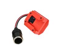 Adaptador para cargador de coche, 18 V-20 V - Cargador de coche con toma hembra de alimentación - para remolque, camión, ordenador portátil, smartphone, tablet