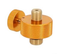 Adaptador para cilindros de gas licuado de Oriente Medio que se conectan a estufas de camping al aire libre con función de tanque de aire autosellante