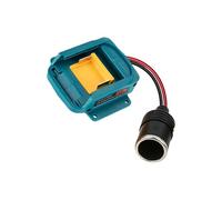 Adaptador para coche, 18 V-20 V, toma de carga con conector hembra estable, cargador de coche con enchufe hembra de alimentación, para sedán, camión o camión, ordenador portátil, smartphone Tab