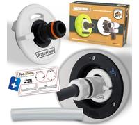 Adaptador para depósito de agua para caravana, accesorio para la boquilla de llenado para caravana, tapa de depósito de agua con conexión Gardena (adaptador 2 pines D:65 ATENCIÓN: sólo para FIAMMA)