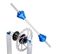 Adaptador para Eje Delantero | Soporte para enderezar Ruedas de Bicicleta | Herramientas Taller Mantenimiento Reparación Equipo Remolque Entrenamiento Indoor Usuarios