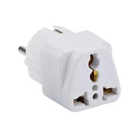 Adaptador para enchufe europeo, adaptador de enchufe europeo, convertidor de enchufe adaptador de enchufe europeo america, adaptador de enchufe europeo para viajes al extranjero, viajes