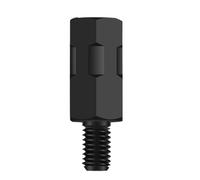 Adaptador para espejos de motocicleta, elevadores de espejos con extensión de altura, elevadores estables para la conversión de motocicletas adolescentes