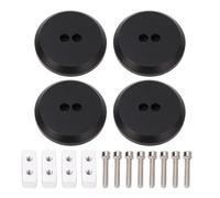 Adaptador para Gato Hidráulico, Juego de 4 Piezas en Aleación de Aluminio - Protección Antirrayas para C6 C7 C8 1997-2024, Instalación Rápida y Resistente para Coches Deport