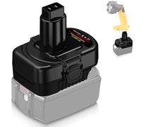 Adaptador para herramientas Dewalt 14,4 V NI-Cd NI-Mh para Makita 18 V batería de litio BL1830 BL1850 BL1860 a para Dewalt 12 V 14,4 V NI-Cd NI-Mh DC9091 herramienta kku-Tool