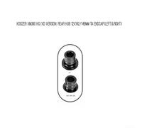 Adaptador para Koozer XM390 Kit de convertidor de herramientas de cubo de bicicleta, modelo 9101215x100135141142148mm compatible (R HG/XD 12x142/148mm)