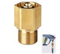 Adaptador para limpiadora de alta presión Kärcher Easy!Lock TR22 IG a M22 x 1,5 AG, adaptador de latón antiguo a nuevo para HDS ProHD
